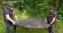 На Киевщине в лесу обнаружили обломки российского дрона "Герань-2"