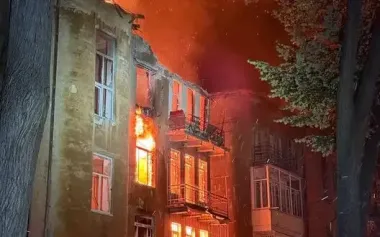 Russia launched massive drone attack on Odesa, leaving 13 people injured, including three rescuers. VIDEO+PHOTOS