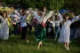 Ukrainians celebrate midsummer traditions with song, dance and fire