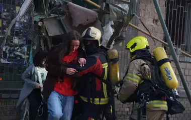 Атака РФ на Киев: в ГСЧС обнародовали последствия ударов (фото)