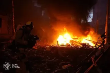 У ДСНС показали наслідки атаки на Київ (фото)
