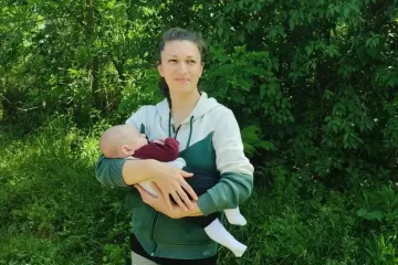 В вымирающем селе в Винницкой области впервые за последние 27 лет родился ребенок (видео)