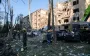 Разрушен целый подъезд. Последствия обстрела Шевченковского района Киева (фоторепортаж)