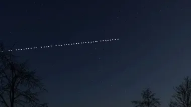 Спутники Starlink пролетят над Украиной: где можно их увидеть