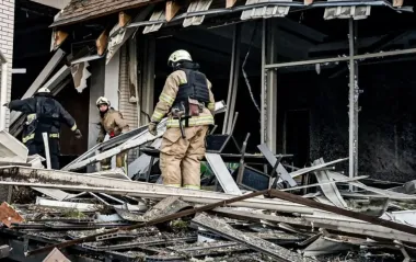 Пожежа та руйнування: ДСНС показала наслідки нічної атаки РФ по Харкову