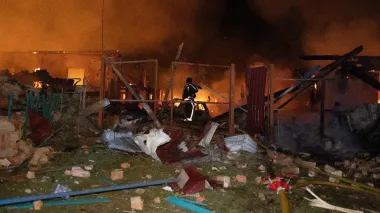 Ukrainian Red Cross Society helps wounded due to Russian shelling of Sumy region