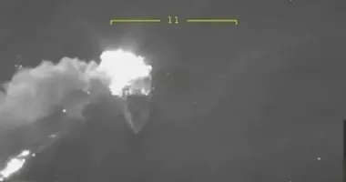 На Херсонщині ВМС України знищили катер окупантів із десантом