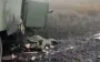 Occupiers examine their destroyed truck and bodies of their killed comrades: "F#ck, ours were hit! It’s mine. Oh, f#ck, his leg is torn off!". VIDEO