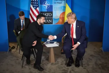 "Был очень милым": как прошла встреча Трампа и Зеленского и о чем они говорили