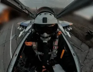 Повітряні сили показали, як пілот МіГ-29 уночі знищує "Шахед": відео