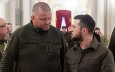 Over 70% of Ukrainians trust Zaluzhnyi, 49% trust Zelenskyy — poll. INFOGRAPHICS