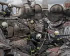 Under fire: Ukraine’s wartime firefighters