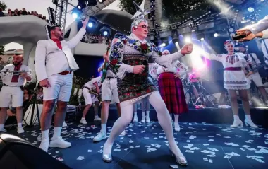 Русскоязычный концерт Сердючки в Киеве: появился новый комментарий языкового омбудсмена