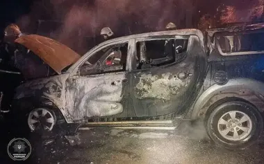 Since start of year, 44 terrorist attacks and 128 arsons of service members’ vehicles committed in Ukraine – National Police