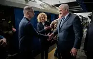 Дуда прибыл с прощальным визитом в Киев