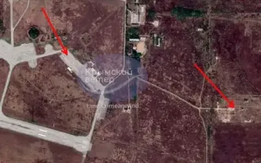SSU attacks Kirovske military airfield in Crimea with drones: enemy Pantsyr-S1 and three helicopters destroyed