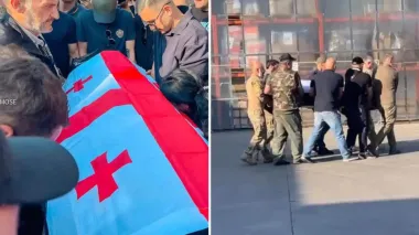 ЗМІ: У Грузії вперше не зустріли з почесною вартою бійця, який воював на боці України