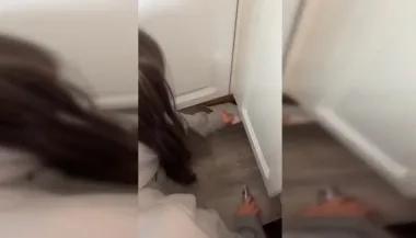 Пара решила убрать линолеум в доме и не могла поверить, что скрывалось под ним (видео)