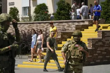 В Мелитополе россияне открыли новый центр пропаганды
