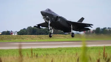 Norwegian F-35s to protect key Ukraine aid hub in Poland