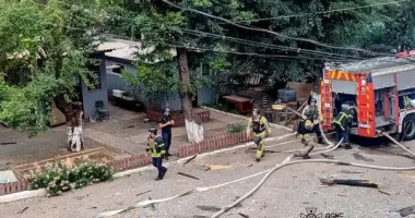Кривий Ріг після удару БпЛА: фото з місця атаки