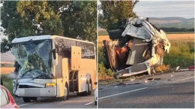 У смертельній ДТП в Румунії автобус з українцями зіткнувся з мікроавтобусом (фото)