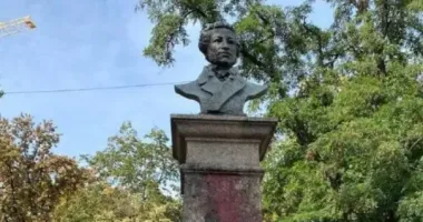 Мінус Пушкін: на Харківщині знесли пам'ятник російському поету
