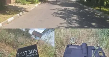 В Одесі чоловік забрав додому уламок дрона типу "Шахед"