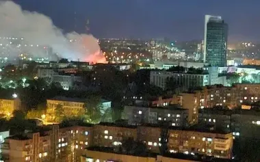 Powerful explosions rock occupied Donetsk: Russians claim to repel Storm Shadow missiles. VIDEO+PHOTOS