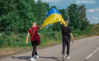 Two teenagers successfully brought back from Russian-occupied territories