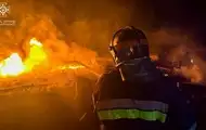 У Харкові сталася пожежа через удар БПЛА