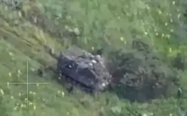 Destruction of assault group of occupiers: seven assault troops killed and armoured vehicle burned down. VIDEO