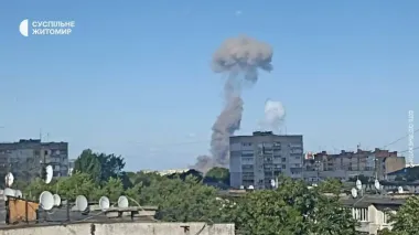 У Житомирі стався вибух на АЗС