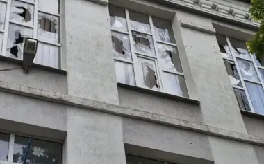 Russian forces fired on Kostiantynivka with Uragan multiple rocket launchers, injuring woman. PHOTO