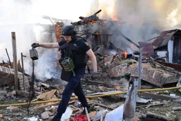 Ранены военные ТЦК и ВСУ, есть погибшие: что известно об атаке дронов на Полтаву (фото, видео)