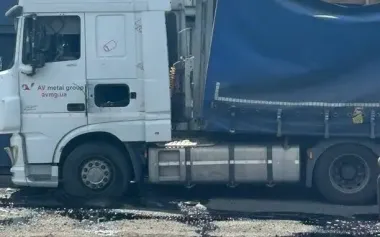Russian Federation hits Odesa’s port infrastructure with ballistic missiles. Two dead and wounded. PHOTO