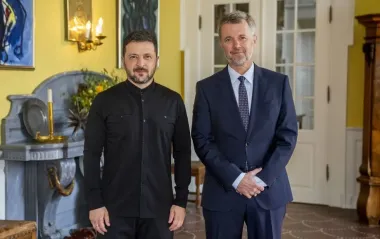 Зеленський зустрівся з королем Данії: обговорили співпрацю в обороні й не тільки