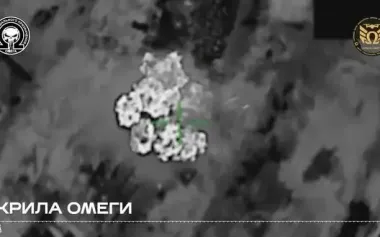 Our special forces destroyed enemy personnel in shelter, 3 "loaves", truck, and ATV. VIDEO