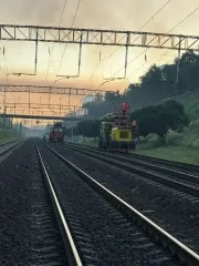 "Укрзалізниця": у Києві через атаку РФ пошкоджено залізничну інфраструктуру