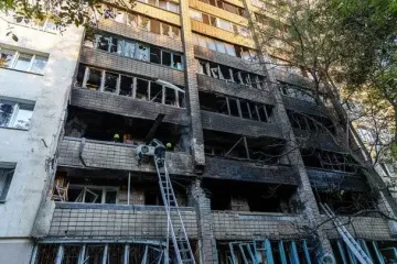 Киев всю ночь атаковали российские дроны и баллистика: фото последствий