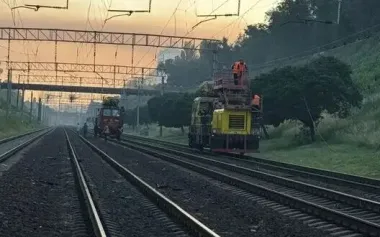 Railway infrastructure damaged within city limits of Kyiv: changes to train schedule, - "Ukrzaliznytsia"