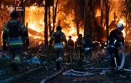 Нічна атака на Київ: з'явилися фото наслідків