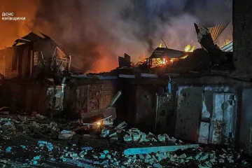 Russia launches largest drone and missile attack on Kyiv 