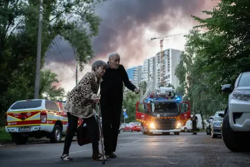"Ночь террора": в результате удара по Киеву ранены более 20 человек, среди них есть ребенок