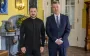 Zelenskyy met with King Frederik X of Denmark during his visit to Copenhagen. PHOTO
