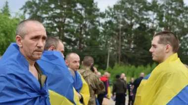 Zelenskyy reports on return of group of Ukrainians from captivity