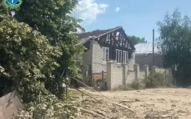 Russians hit centre of Kupiansk: woman killed, two more people wounded