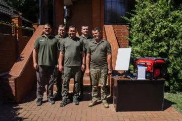 Життєво важлива допомога з тилу: ЗСУ отримали Starlink та генератор від Держекоінспекції