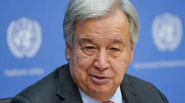 UN secretary general condemns Russian strikes on Ukraine and warns of nuclear safety risk