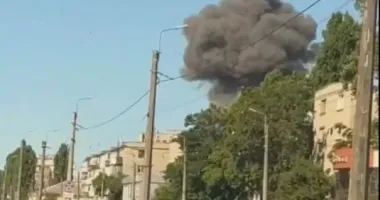 Росіяни атакували дронами будівлю ТЦК у Кременчуці